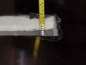 measuring slot size in thermopot base