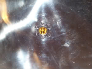 thermopot flange joint from inside pot