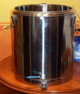 thermopot showing fitted tap